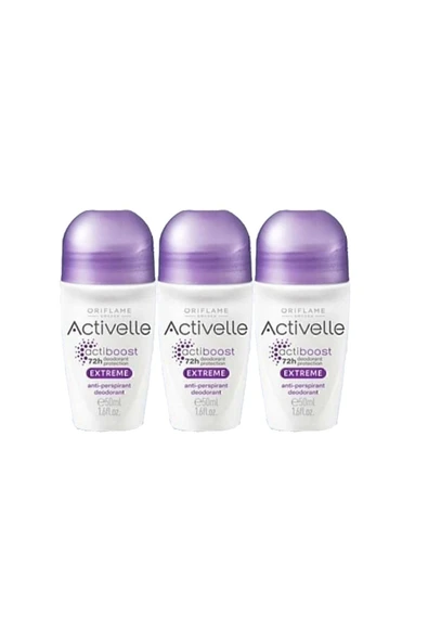 Activelle Extreme Anti-perspirant Roll-on-3 Adet (33142)
