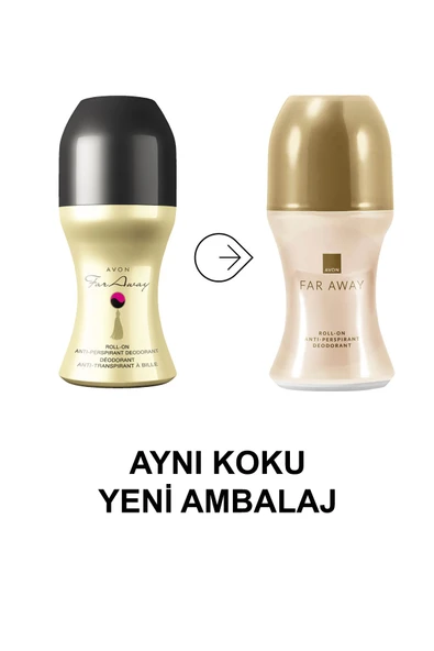 Far Away, Incandessence ve Far Away Glamour Üçlü Kadın Rollon Paketi - 5