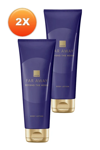 Far Away Beyond The Moon Vücut Losyonu 125 ml. 2 li SET - 2