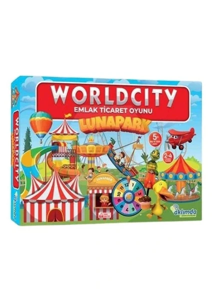 AKLIMDA ZEKA OYUNLARI - WORLDCITY LUNAPARK EMLAK OYUNU ürün görseli
