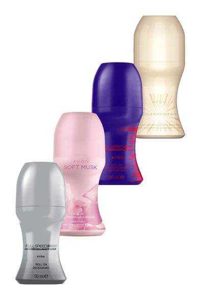 Full Speed Quantum, Pulse Erkek Rollon ve Incandessence, Soft Musk Kadın Rollon Paketi