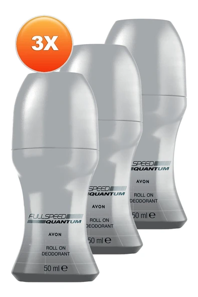Full Speed Quantum Erkek Rollon 50 Ml. Üçlü Set - 2