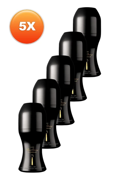 Far Away Glamour Kadın Rollon 50 Ml 5'li Set