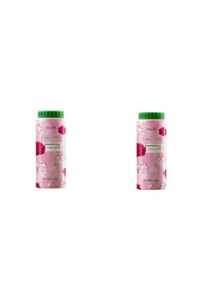 Kadın Love Nature Floral Bloom Vücut Pudrası 100 gr 2 Adet
