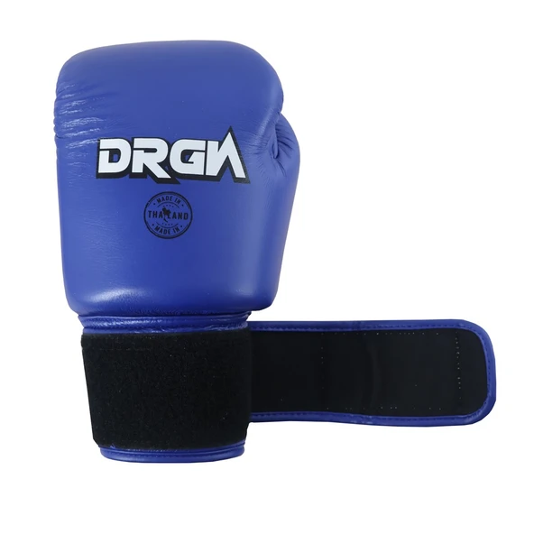 DragonDo DRGN-G3 Hakiki Deri Boks Eldiveni Mavi Muay Thai Eldiveni - 4