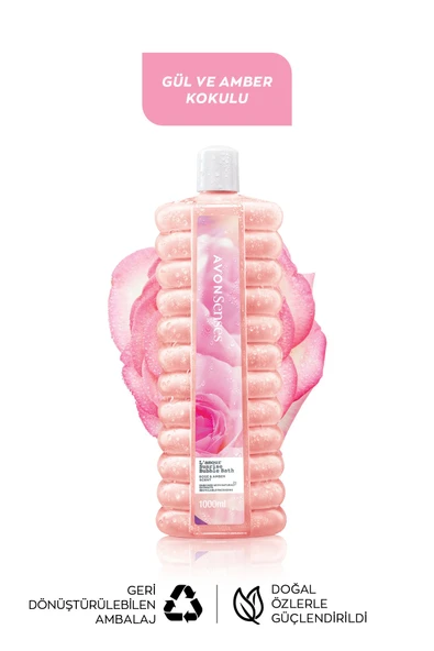 Senses Gül, Kehribar ve Lavanta Kokulu Banyo Köpüğü Paketi - 3