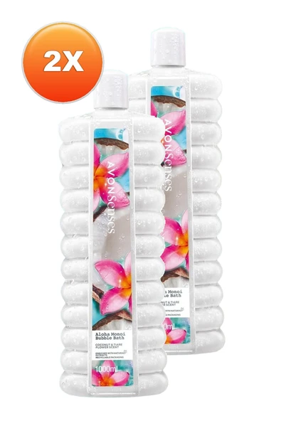 Aloha Monoi Banyo Köpüğü 1 Lt. İkili Set - 2
