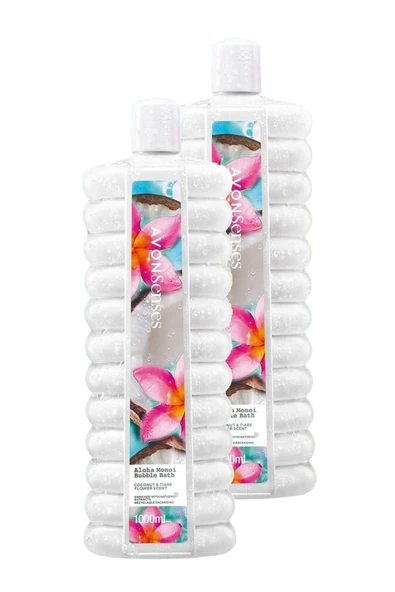 Aloha Monoi Banyo Köpüğü 1 Lt. İkili Set