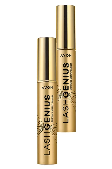 True Lash Genius 5 Etkili Maskara 10 Ml. İkili Set
