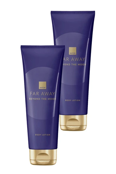 Far Away Beyond The Moon Vücut Losyonu 125 ml. 2 li SET