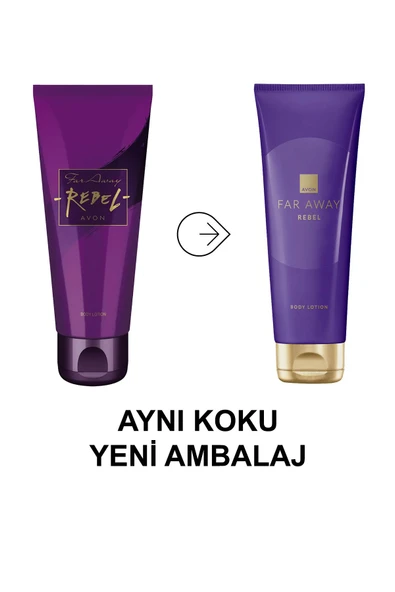 Far Away Rebel Vücut Losyonu 125 Ml. İkili Set - 2