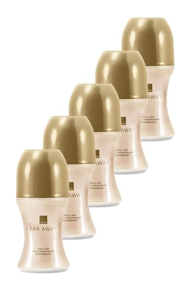Far Away Kadın Rollon 50 Ml. Beşli Set