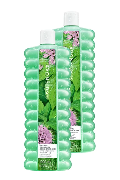 Senses Water Mint Nane ve Salatalık Kokulu Banyo Köpüğü 1 Lt. İkili Set