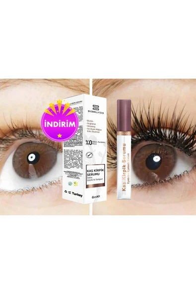 Kaş Kirpik Serumu 6 Ml | Besleyici Bakım Yağı