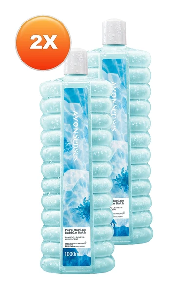 Misk Bergamot Ve Bambu Kokulu Banyo Köpüğü 1 Lt. Ikili Set - 2