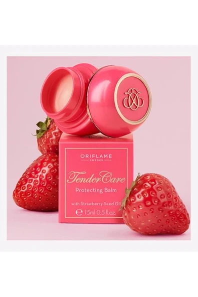 Tender Care Çilek Özlü Koruyucu Balm 2 Adet - 3