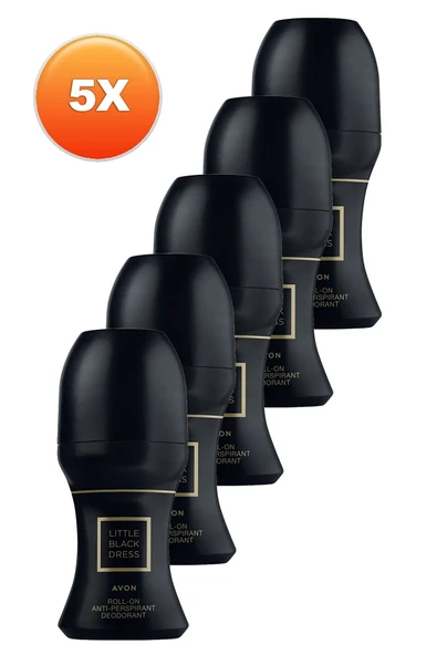 Little Black Dress Kadın Rollon 50 Ml. Beşli Set - 2
