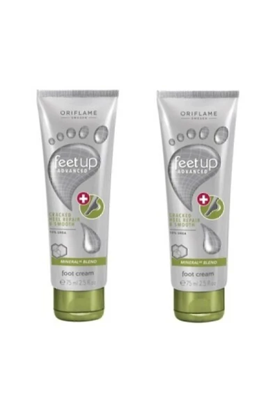 Feet Up Advanced Çatlamış Topuklar Için Onarıcı Krem 75 ml 2 Adet Ayak Kremi