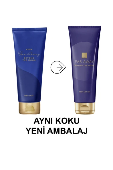 Far Away Beyond The Moon Vücut Losyonu 125 ml. 2 li SET - 4