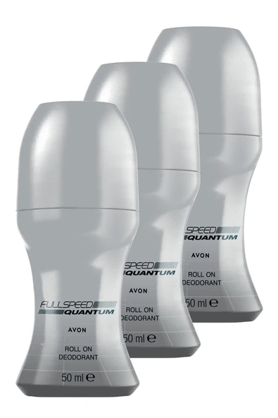 Full Speed Quantum Erkek Rollon 50 Ml. Üçlü Set