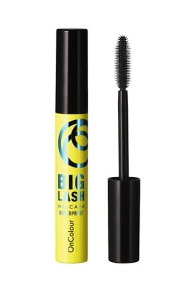 Akmaz Siyah Oncolour Big Lash Suya Dayanıklı Maskara