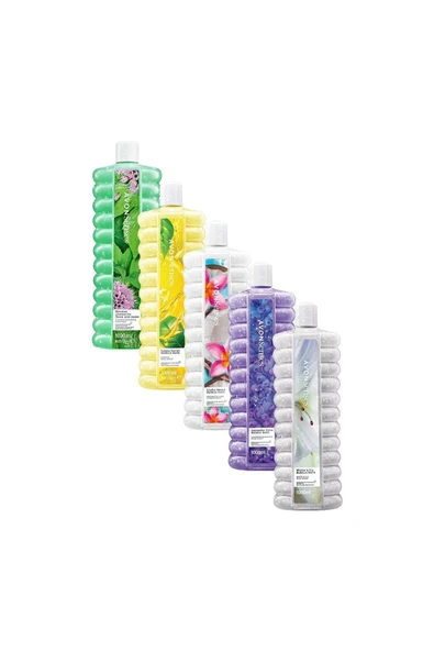 Senses Lavender Calm, Aloha Monoi, Lemon Burst, White Lilly, Watermint Banyo Köpüğü 1 Lt. Beşli