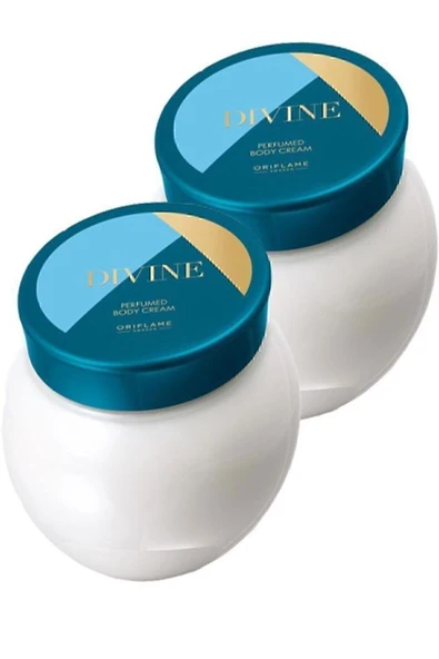 Divine 250 ml Parfümlü Vücut Kremi 2 Adet