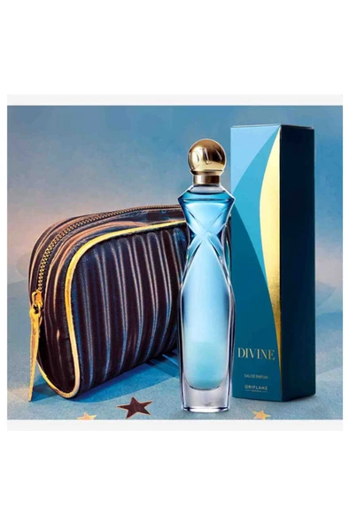 Makyaj Çantası Ve Divine Edp Kadın Parfümü 50 Ml