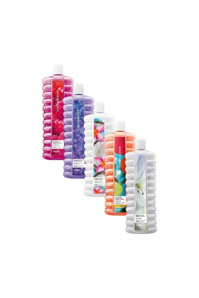 Senses Lavender Calm, Aloha Monoi, Simply Luxurious, Tropical, Raspberry Banyo Köpüğü 1 Lt. Beş