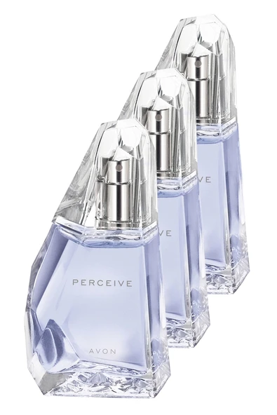 Perceive Kadın Parfüm Edp 50 Ml. Üçlü Set