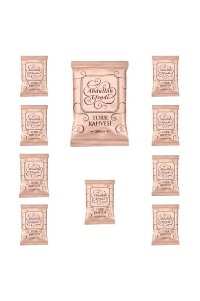 Türk Kahvesi 10*100 gr (10 LU PAKET)