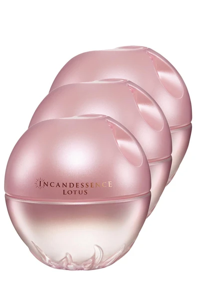 Incandessence Lotus Kadın Parfüm Edp 50 Ml. Üçlü Set