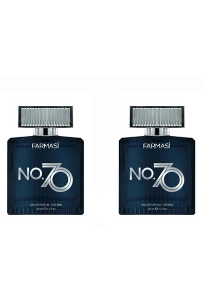 No 70 Edp 80 ml Erkek Parfüm 2 X Adet