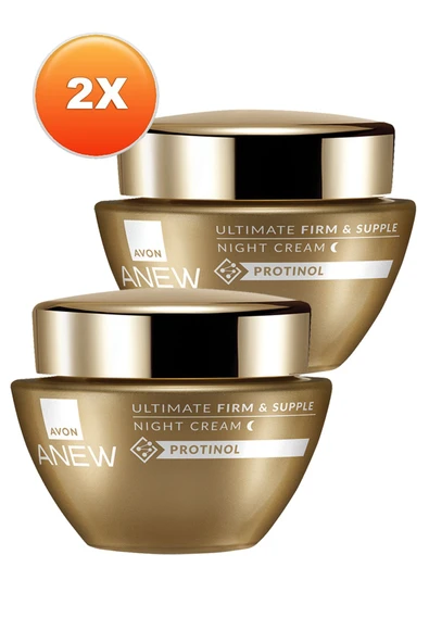 Anew Ultimate Firm & Supple Gece Kremi 50 Ml. İkili Set - 2