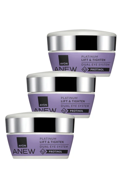 Anew Platinum Lift ve Tighten Dual Eye System 20 Ml. Üçlü Set
