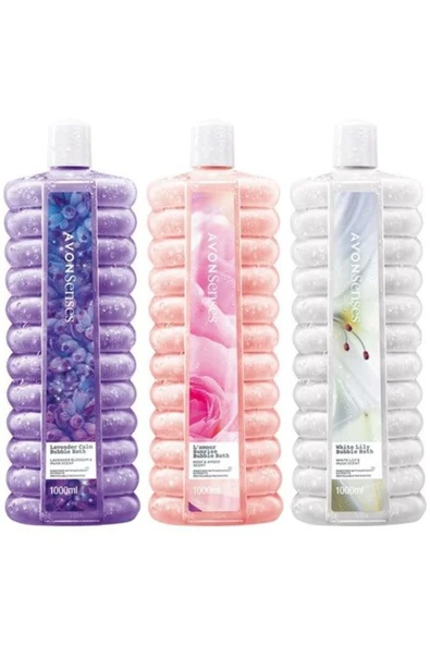 Senses Lavanta,gül Kehribar,zambak Kokulu 1 Lt Banyo Köpüğü Seti