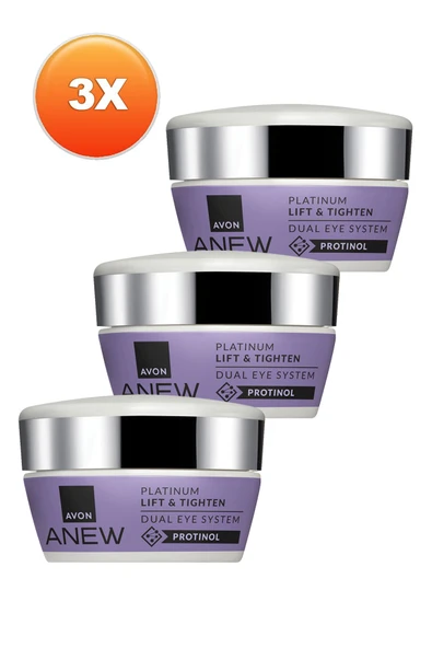 Anew Platinum Lift ve Tighten Dual Eye System 20 Ml. Üçlü Set - 2