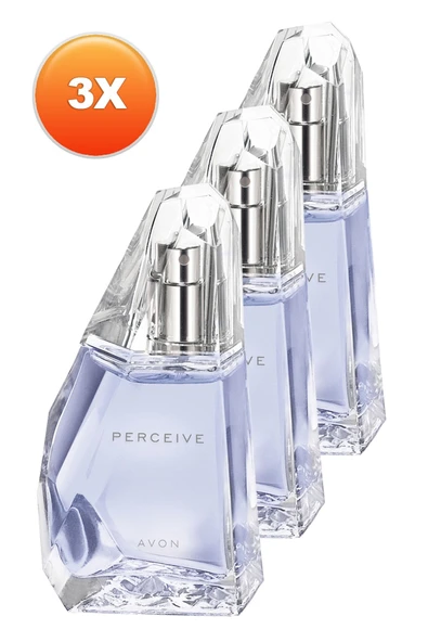 Perceive Kadın Parfüm Edp 50 Ml. Üçlü Set - 2