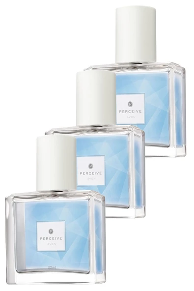 Perceive Kadın Parfüm Edp 30 Ml. Üçlü Set