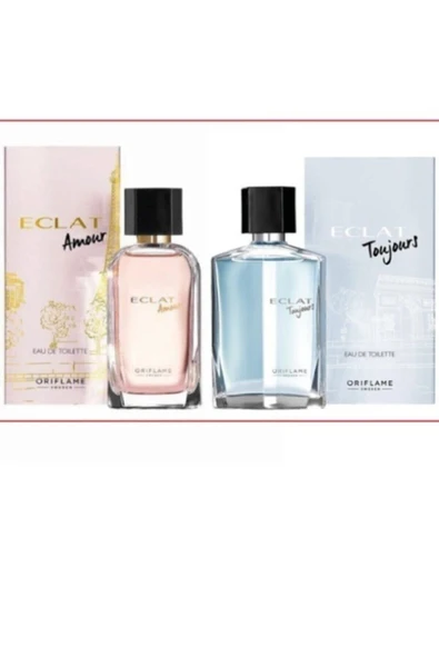 Eclat Amour Kadın Edt 50ml - Eclat Toujours Erkek Edt 75ml