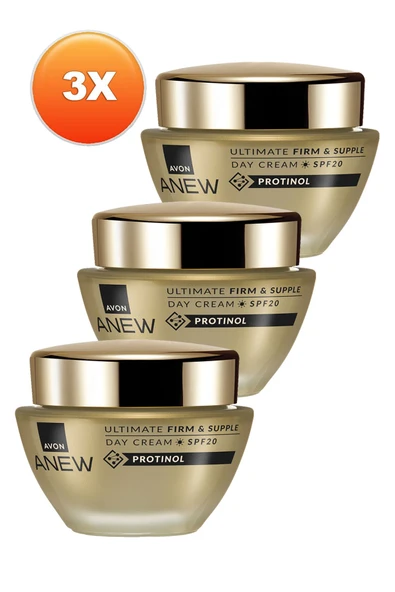 Anew Ultimate Firm & Supple Gündüz Kremi SPF20 50 Ml. Üçlü Set - 2