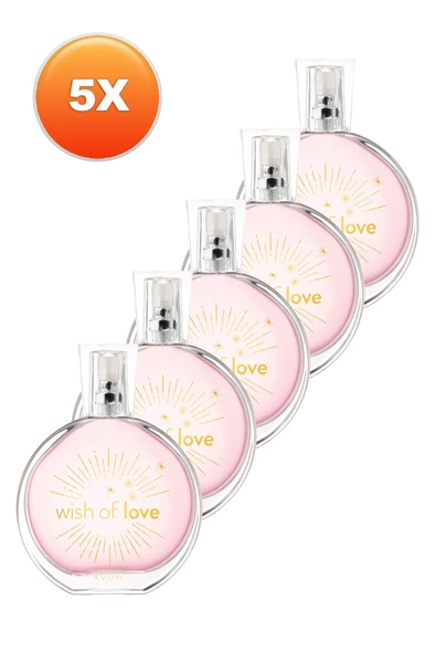 Wish Of Love Kadın Parfüm Edt 50 Ml 5'li Set - 2