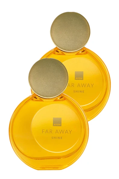 Far Away Shine Kadın Parfüm Edp 50 Ml. İkili Set