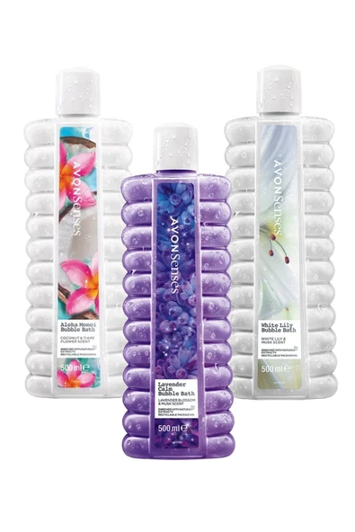 Senses Lavender, White Lily, Aloha Monoi Banyo Köpüğü Paketi