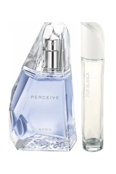 Perceive Edp 50 Ml + Purblanca Edt 50 ml Kadın Parfüm  Seti
