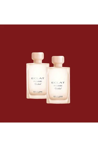 Eclat Femme Weekend Edt 50 ml Kadın Parfümü 2 Adet Modella Kozmetik - 1