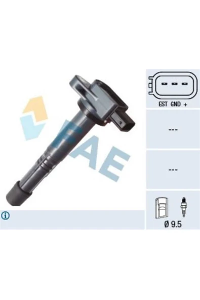 FAE 80348 Ateşleme Bobini Civic Type-R 2.0 01- ürün görseli 1