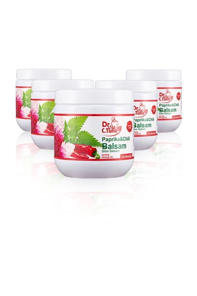 Dr C. Tuna Biberli Masaj Jeli-500ml 5'li Set