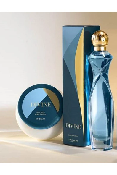 Divine Edp 50 Ml Parfüm +parfümlü Vücut Kremi 250 Ml Set