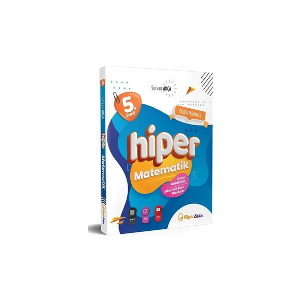 Hiper Zeka Yayınları 5. Sınıf Hiper Matematik Konu Anlatımlı - Etkinlikli Soru Bankası